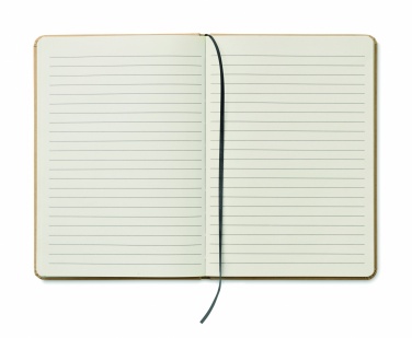 Logo trade promotional merchandise picture of: Caratil A5 notebook in recycled carton
