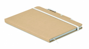 Logotrade promotional giveaway image of: A5 notebook in recycled carton