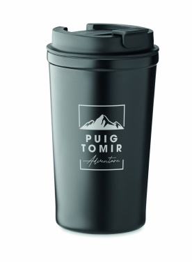 Logo trade promotional giveaway photo of: Ceramic lining tumbler 350 ml