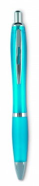 Logo trade promotional gifts picture of: Riocolor Ball pen in blue ink