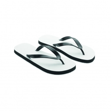 Logotrade promotional gift image of: Sublimation beach slippers