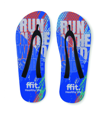 Logotrade promotional merchandise image of: Sublimation beach slippers