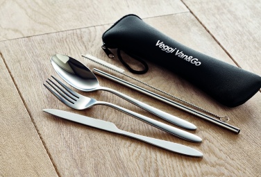 Logo trade promotional products picture of: Cutlery set stainless steel