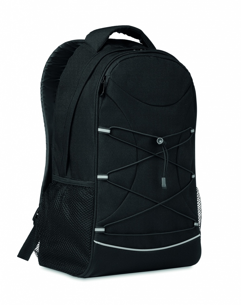 Logo trade promotional merchandise photo of: 600D RPET backpack