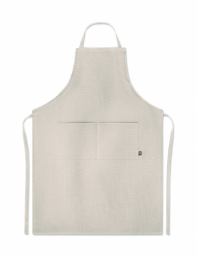 Logo trade promotional items picture of: Hemp adjustable apron 200 gr/m²