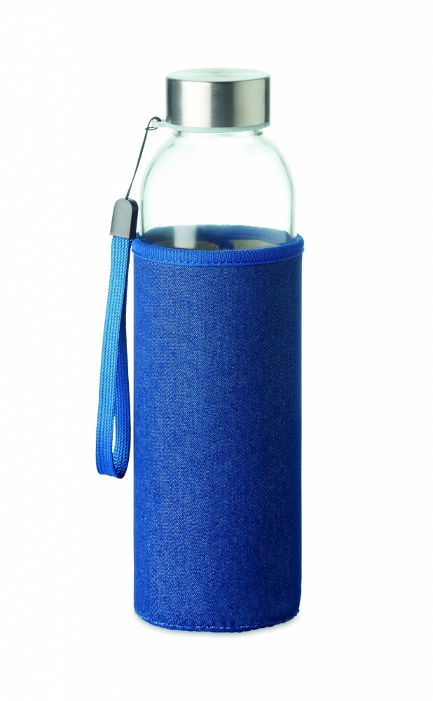 Logo trade corporate gift photo of: Glass bottle in pouch 500 ml