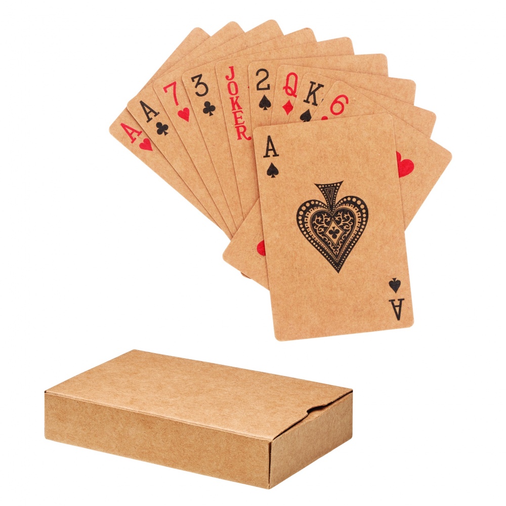 Logotrade corporate gift picture of: Recycled paper playing cards