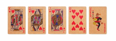 Logo trade advertising products picture of: Recycled paper playing cards