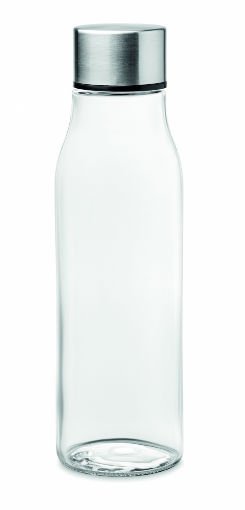 Logo trade promotional products picture of: Glass drinking bottle 500 ml