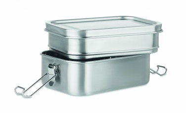 Logo trade promotional merchandise photo of: Stainless steel lunch box