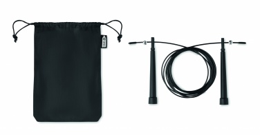 Logo trade promotional merchandise photo of: Speed jumping rope RPET pouch