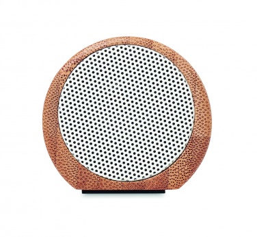 Logo trade promotional giveaway photo of: Wireless bamboo speaker 2x5W