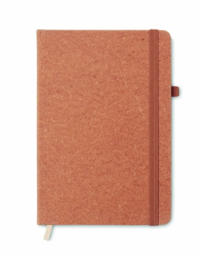 Logotrade advertising product image of: Recycled Leather A5 notebook