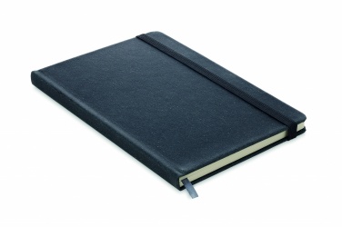 Logo trade corporate gifts picture of: Recycled Leather A5 notebook