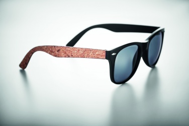 Logo trade promotional product photo of: Sunglasses with cork arms TALLINN