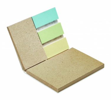 Logo trade promotional giveaway photo of: Grass/seed paper memo pad