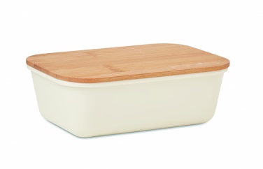 Logo trade advertising products picture of: Lunch box with bamboo lid