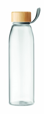 Logo trade promotional gift photo of: Glass bottle 500 ml