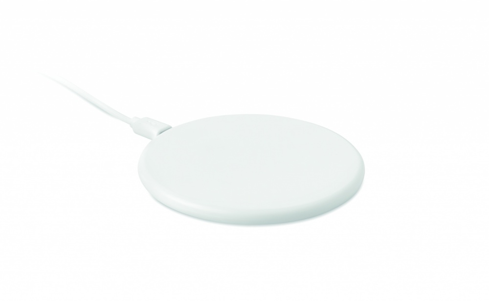 Logo trade promotional items picture of: ABS wireless charger 10W