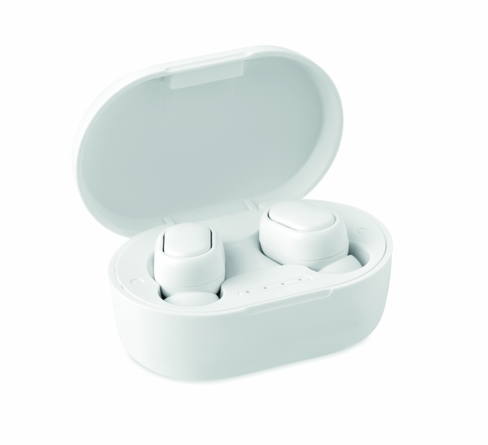 Logotrade corporate gift picture of: Recycled ABS TWS earbuds