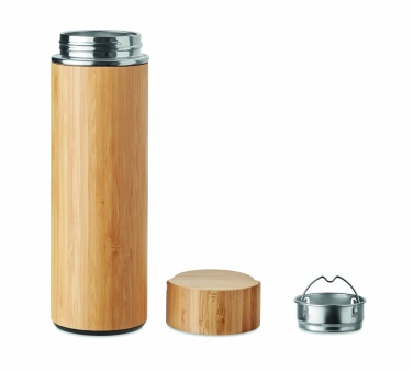 Logo trade promotional merchandise picture of: Double wall flask 400 ml