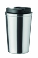 Double wall tumbler 350 ml, Matt Silver