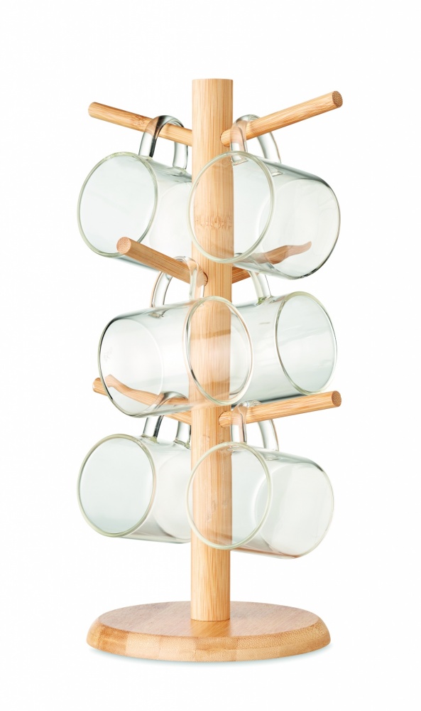 Logotrade business gifts photo of: Bamboo cup set holder