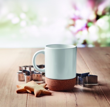 Logo trade promotional products picture of: Sublimation mug with cork base