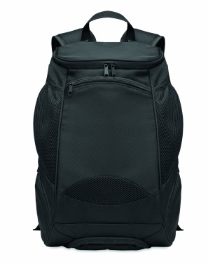 Logo trade promotional giveaways picture of: 600D RPET sports rucksack