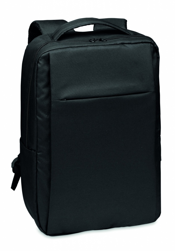 Logotrade promotional gift image of: Laptop backpack in 300D RPET