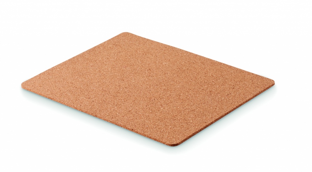 Logo trade promotional merchandise photo of: Cork mouse mat