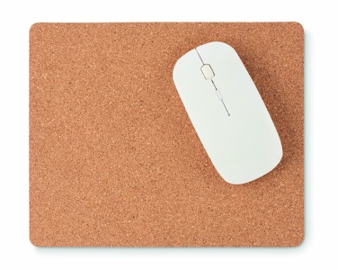 Logo trade promotional products image of: Cork mouse mat