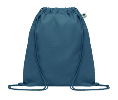 Logo trade corporate gifts picture of: Organic cotton drawstring bag