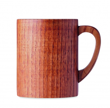 Logotrade promotional gift picture of: Oak wooden mug 280 ml