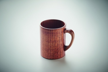 Logotrade promotional products photo of: Oak wooden mug 280 ml