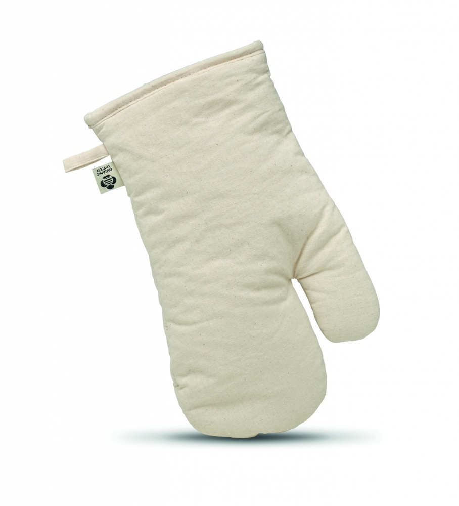 Logo trade corporate gifts image of: Organic cotton oven glove