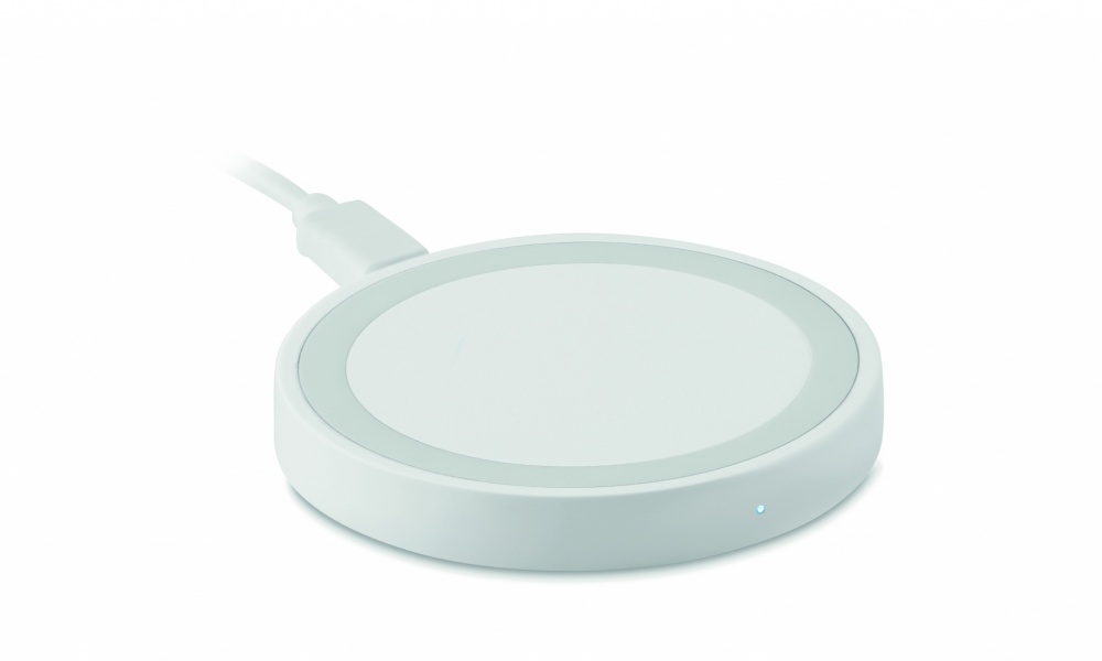 Logo trade corporate gift photo of: Small wireless charger 15W