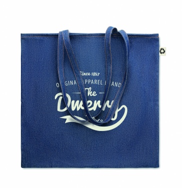 Logotrade advertising product image of: Recycled denim shopping bag