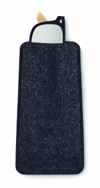 Logotrade promotional giveaway picture of: RPET felt glasses case