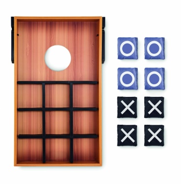 Logotrade promotional item picture of: Double sided MDF game set