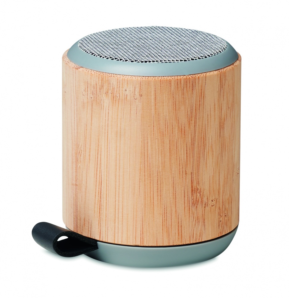 Logotrade corporate gift image of: 5.3 wireless bamboo speaker