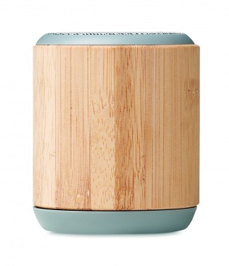 Logo trade promotional items image of: 5.3 wireless bamboo speaker