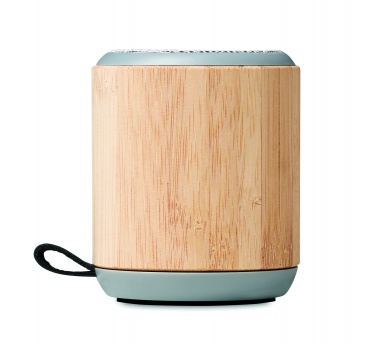 Logo trade promotional items image of: 5.3 wireless bamboo speaker