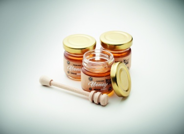 Logo trade promotional merchandise picture of: Set of 3 wildflower honey