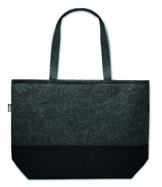 Logo trade advertising products picture of: RPET felt shopping bag