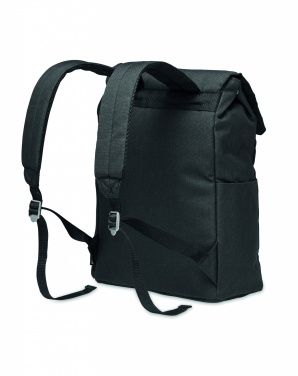 Logo trade promotional merchandise image of: 600D RPET laptop backpack