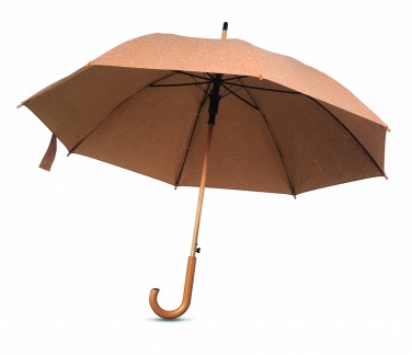 Logo trade corporate gifts image of: 25 inch cork umbrella