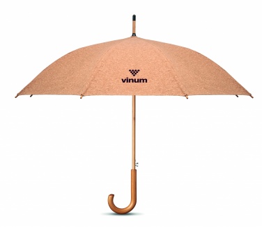 Logo trade promotional items image of: 25 inch cork umbrella