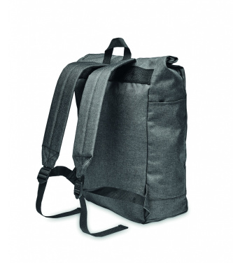 Logotrade corporate gift image of: 600D RPET 2 tone backpack