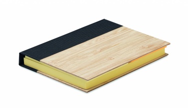 Logo trade promotional products picture of: Bamboo sticky note memo pad